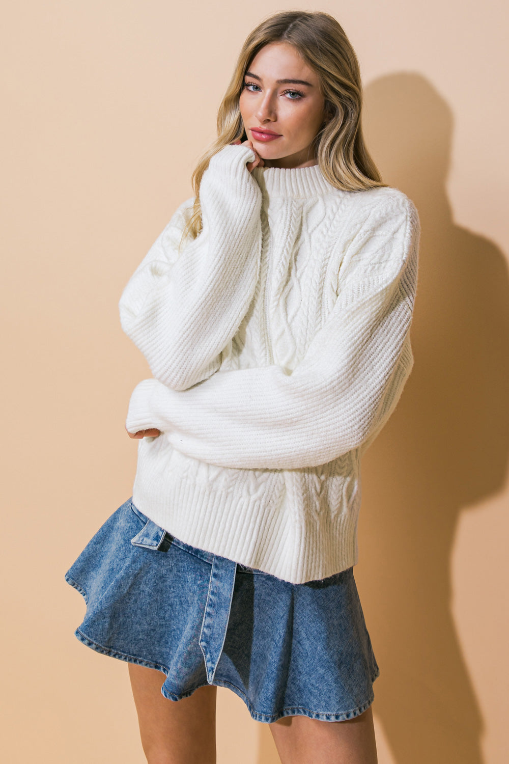 SIMPLE SOLUTIONS SWEATER TOP Flying Tomato