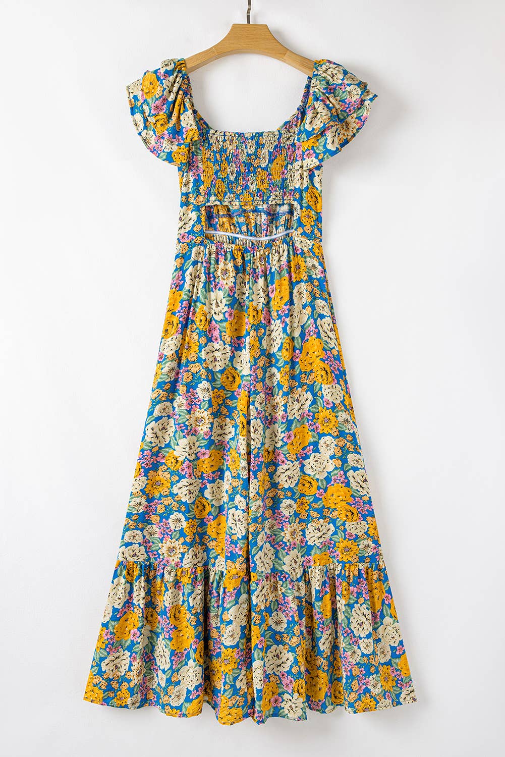 Floral High Waist Jumpsuit - 926 West