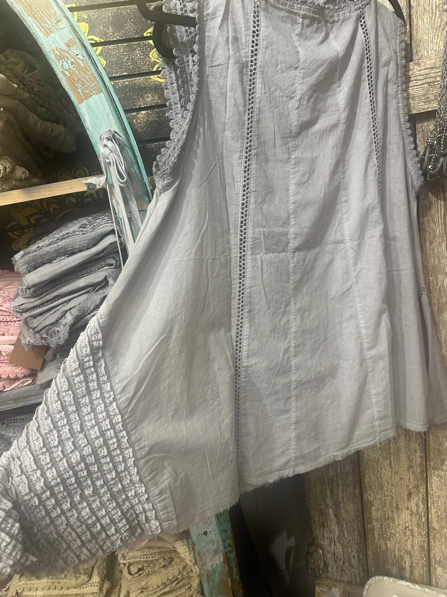 Grey Lace Cami - 926 West