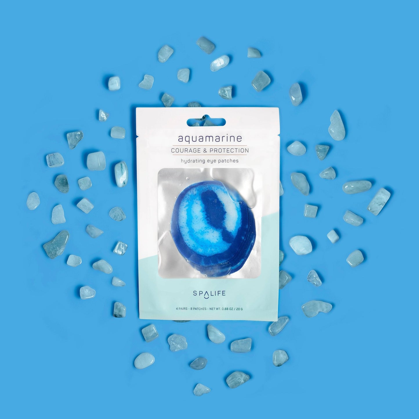 Hydrating Eye Patches - 4 Pairs - Aquamarine Inspired - 926 West