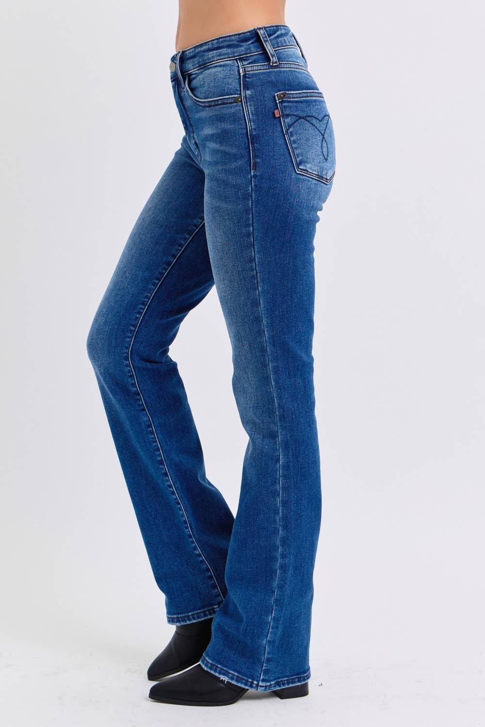 JUDY BLUE - Thermal Bootcut Jeans - 926 West
