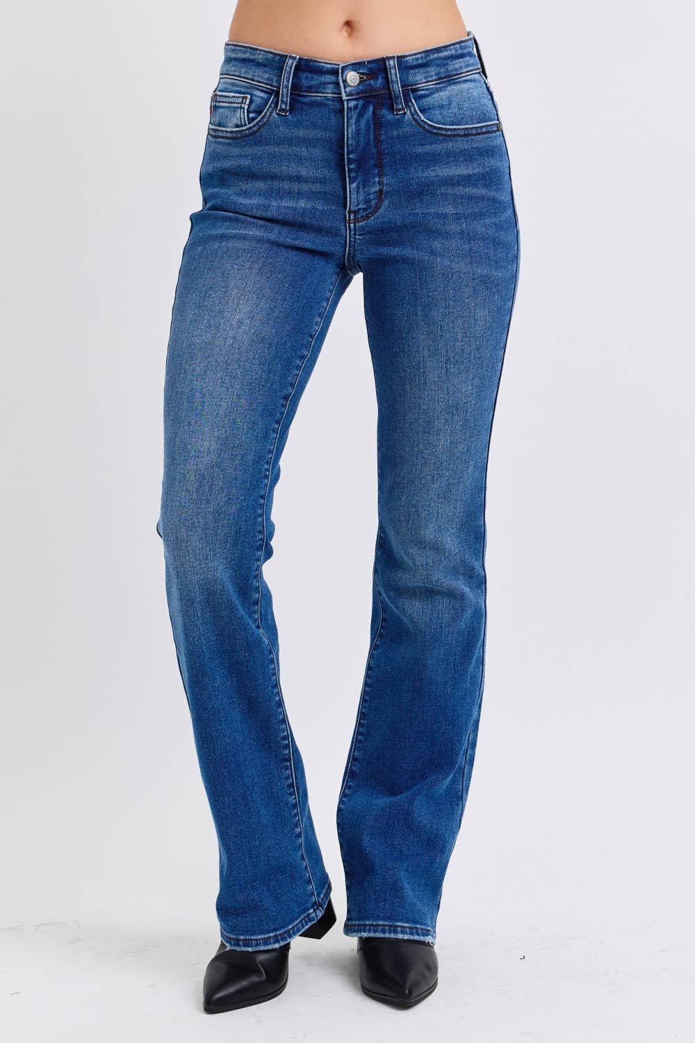 JUDY BLUE - Thermal Bootcut Jeans - 926 West