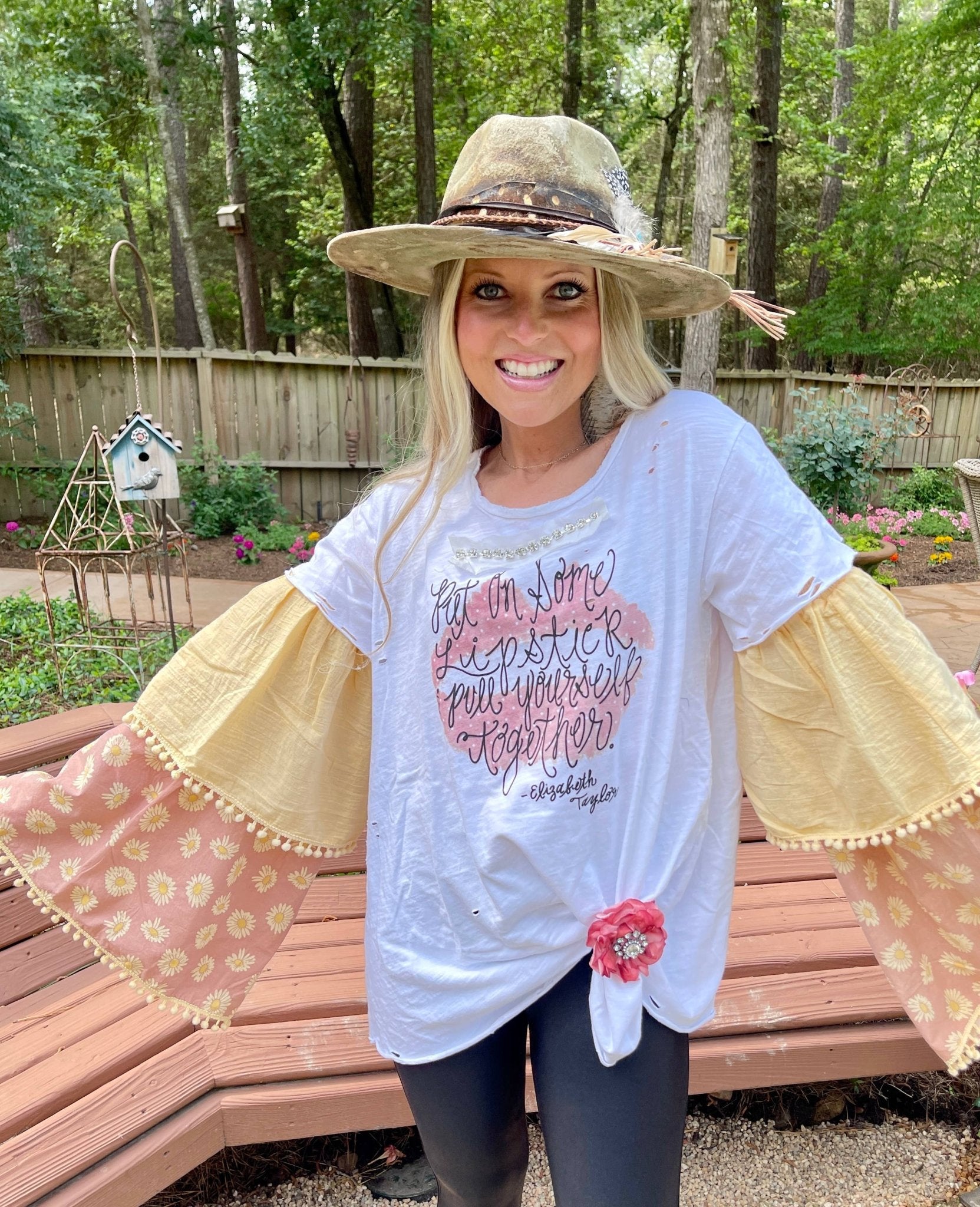 Lipstick Tattered Shirt - 926 West