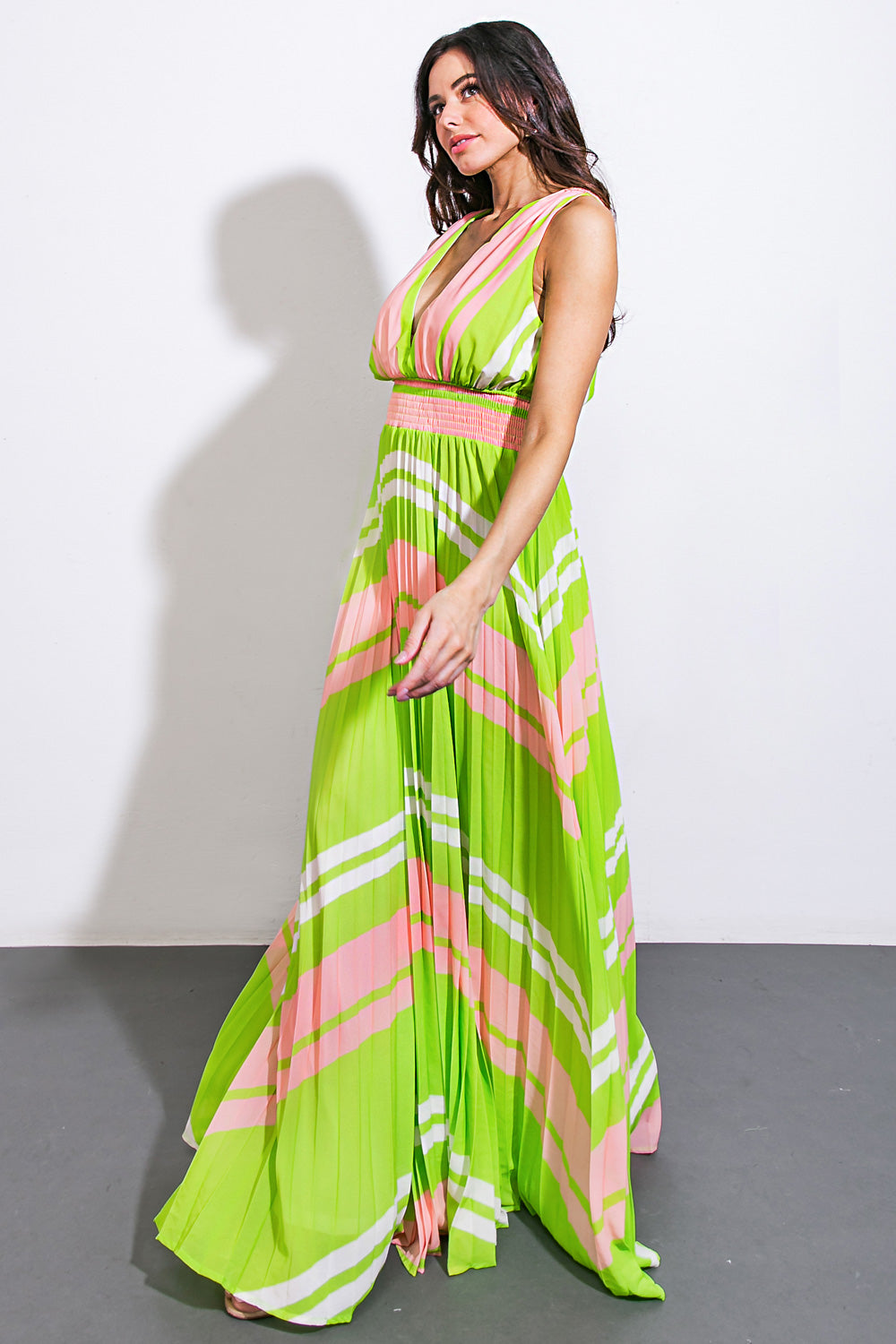 A QUICK TRIP WOVEN MAXI DRESS Flying Tomato