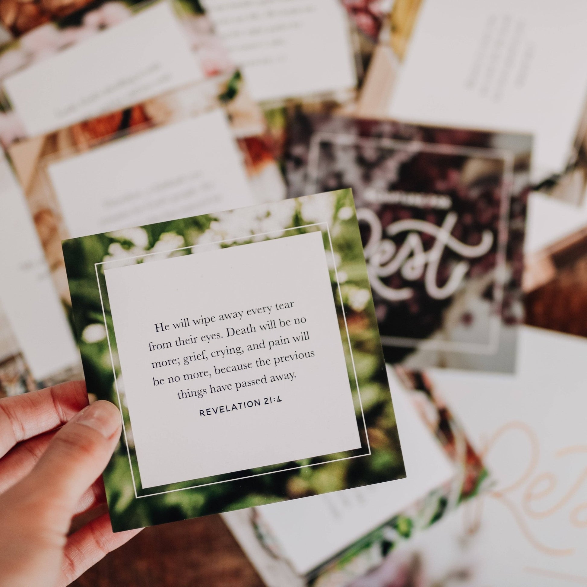 Scripture for Rest Verse Card Set - 926 West