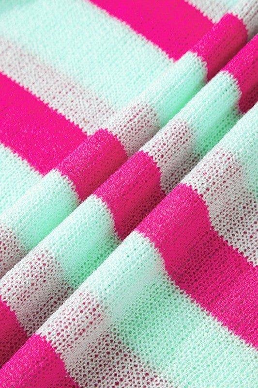 Stripe Round Neck Sweater* - 926 West