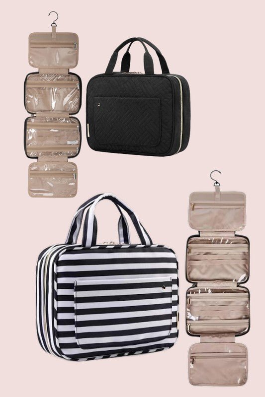 Travel Fold Up Make Up Bag Hanging Organizer - 926 West