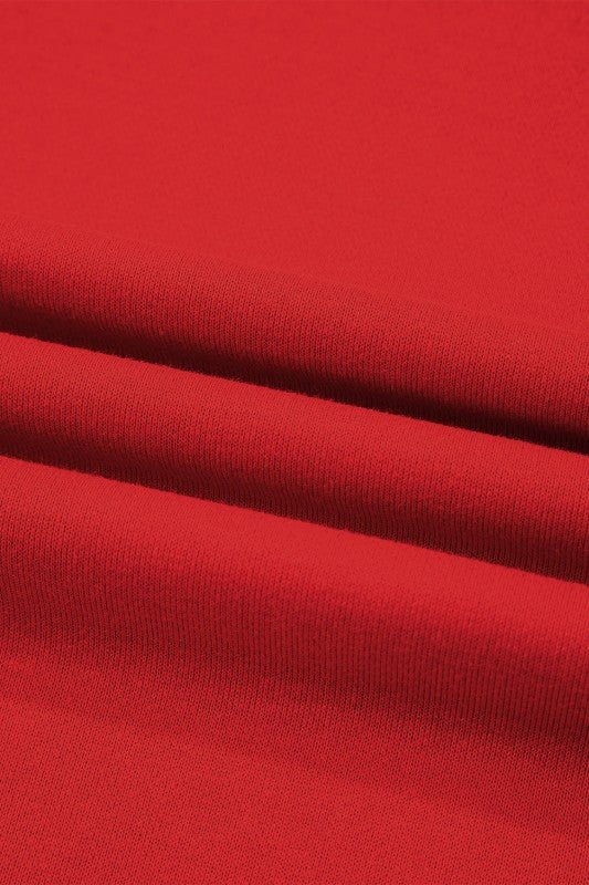 Varsity Stripe Drop Shoulder Oversized Sweatshirt - 926 West