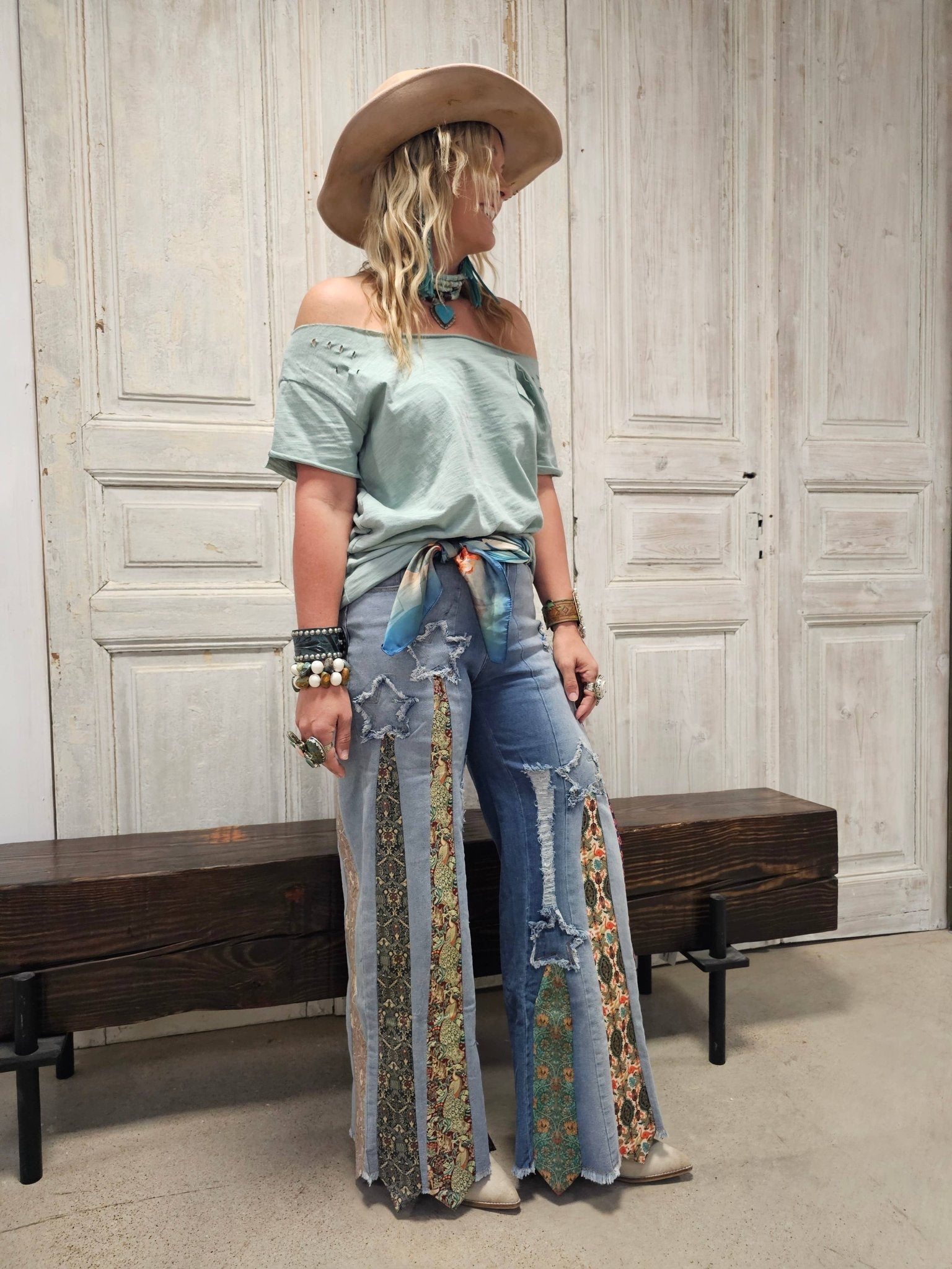 Vintage Tie Jeans - 926 West