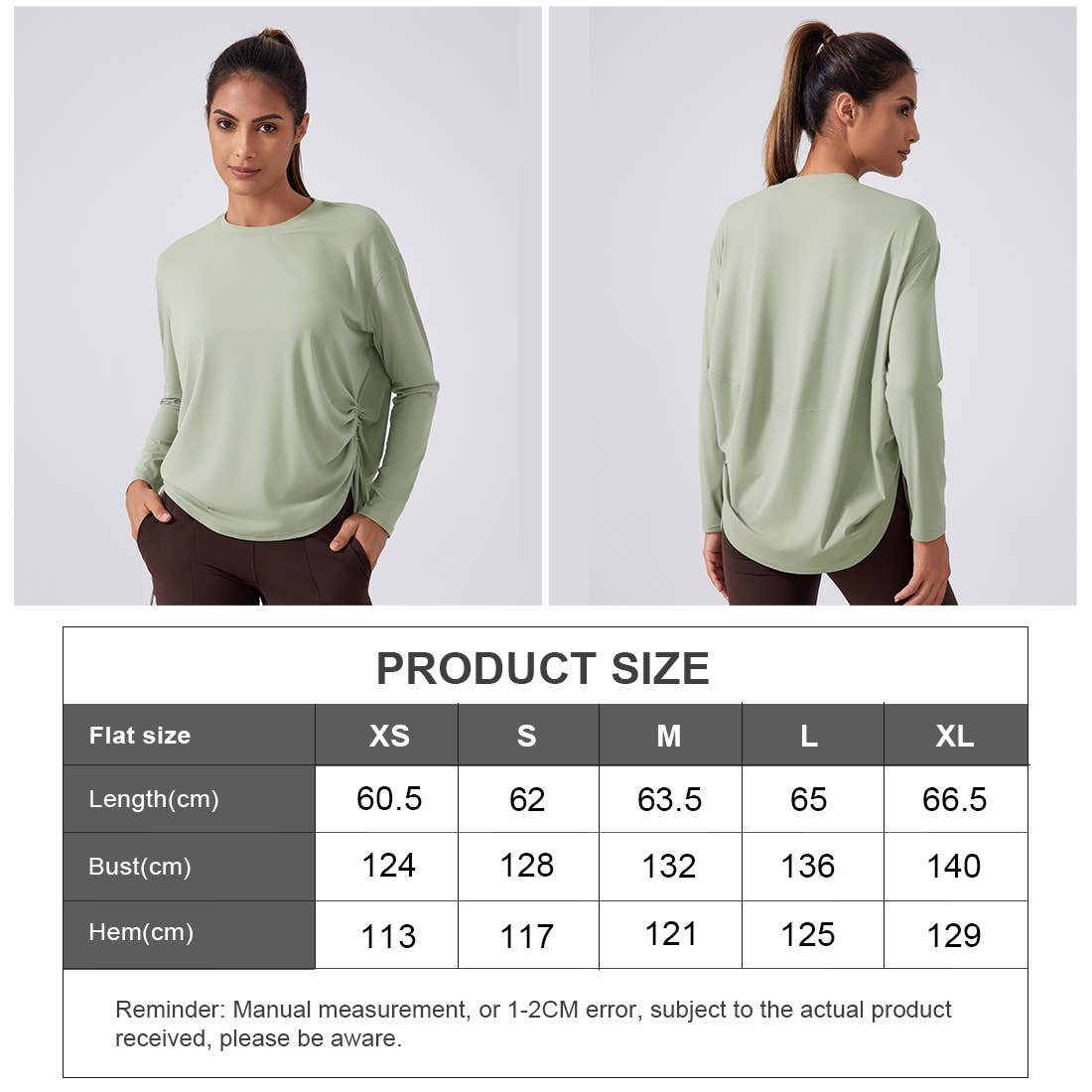 Women's Loose Long Sleeve Breathable Fitness Yoga Top - 926 West